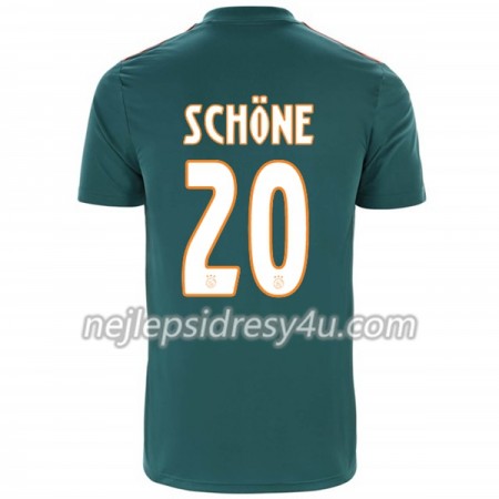 Fotbalový Dres AFC Ajax Lasse Schöne 20 Venkovní 2019/20